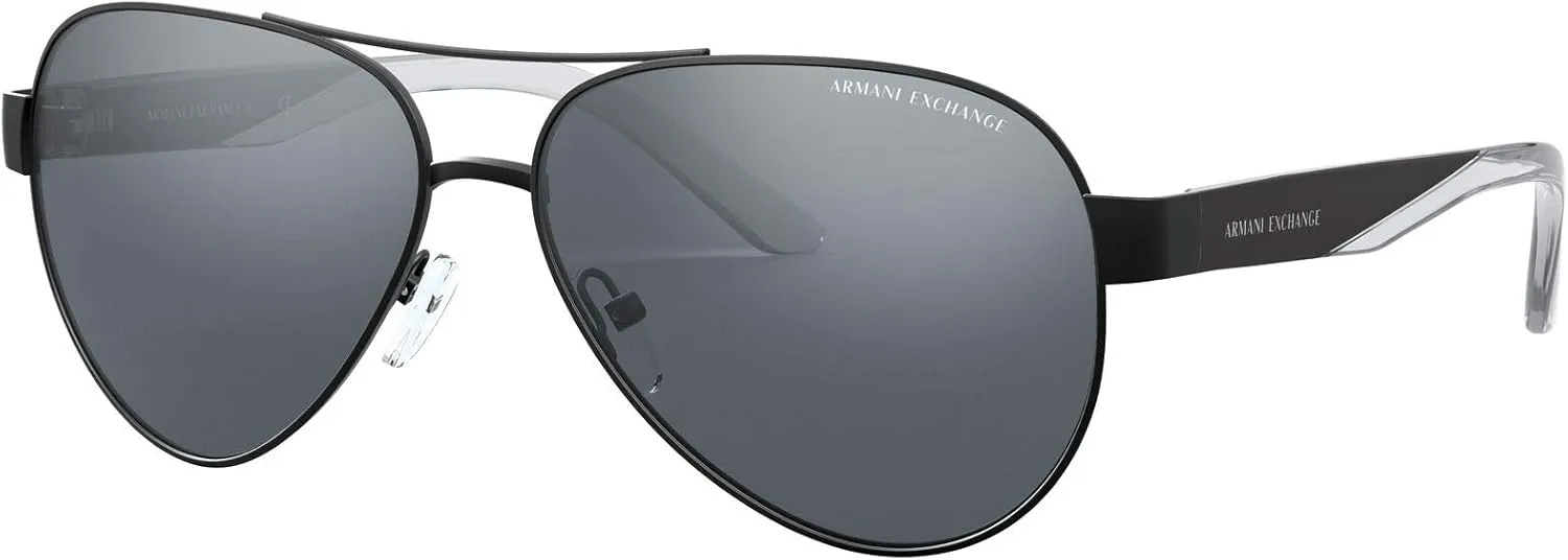 Armani Exchange Men's Ax2034s Aviator Sunglasses