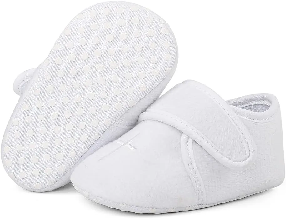 Baby Boys Soft Cross Baptism Christening Shoes Premium Sole Infant/Toddler Sneaker