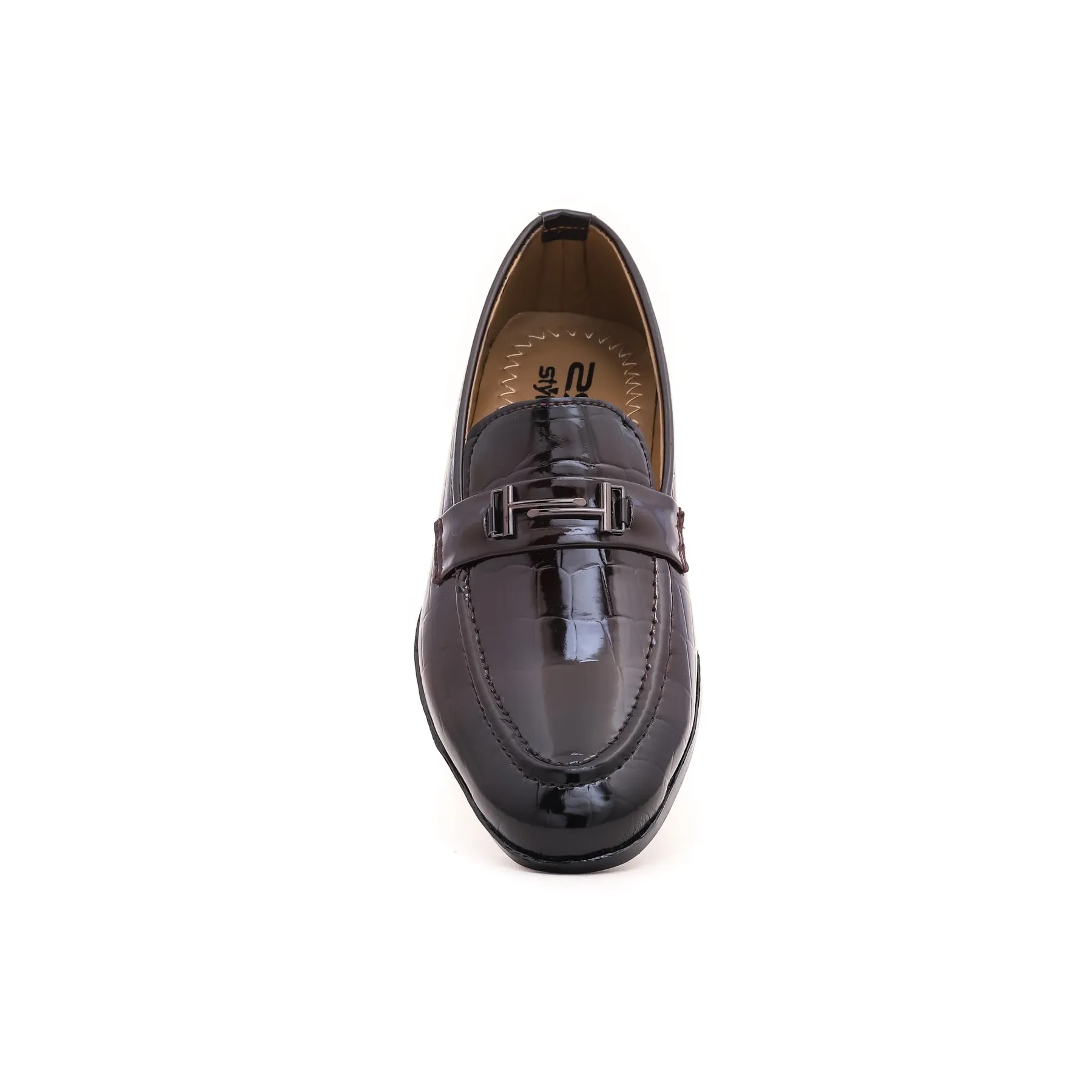 Boys Brown Formal Shoes KD0651