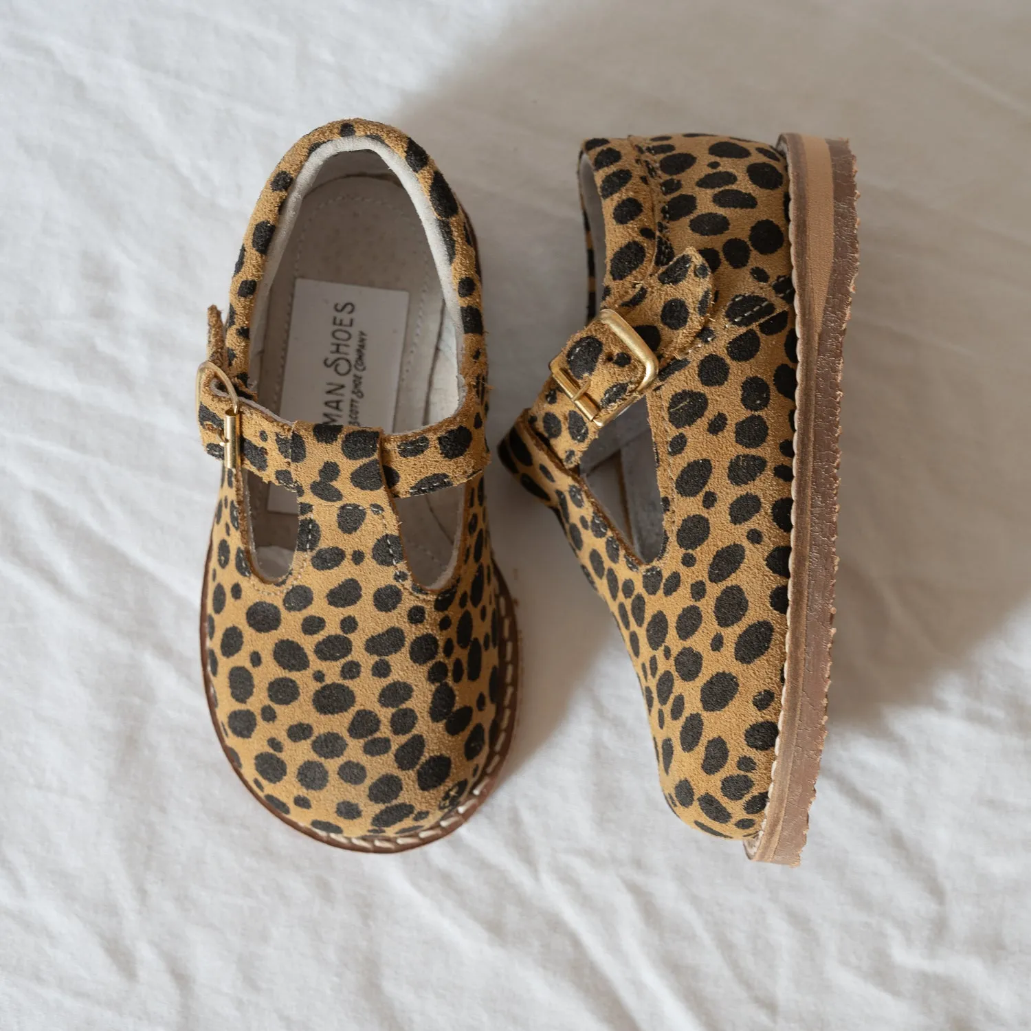 Flora T-Strap - Cheetah