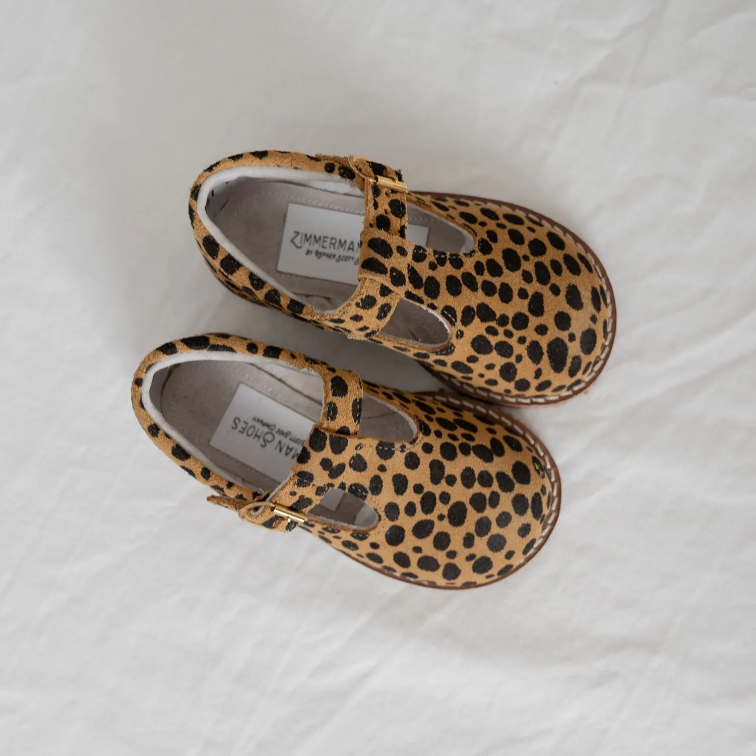 Flora T-Strap - Cheetah