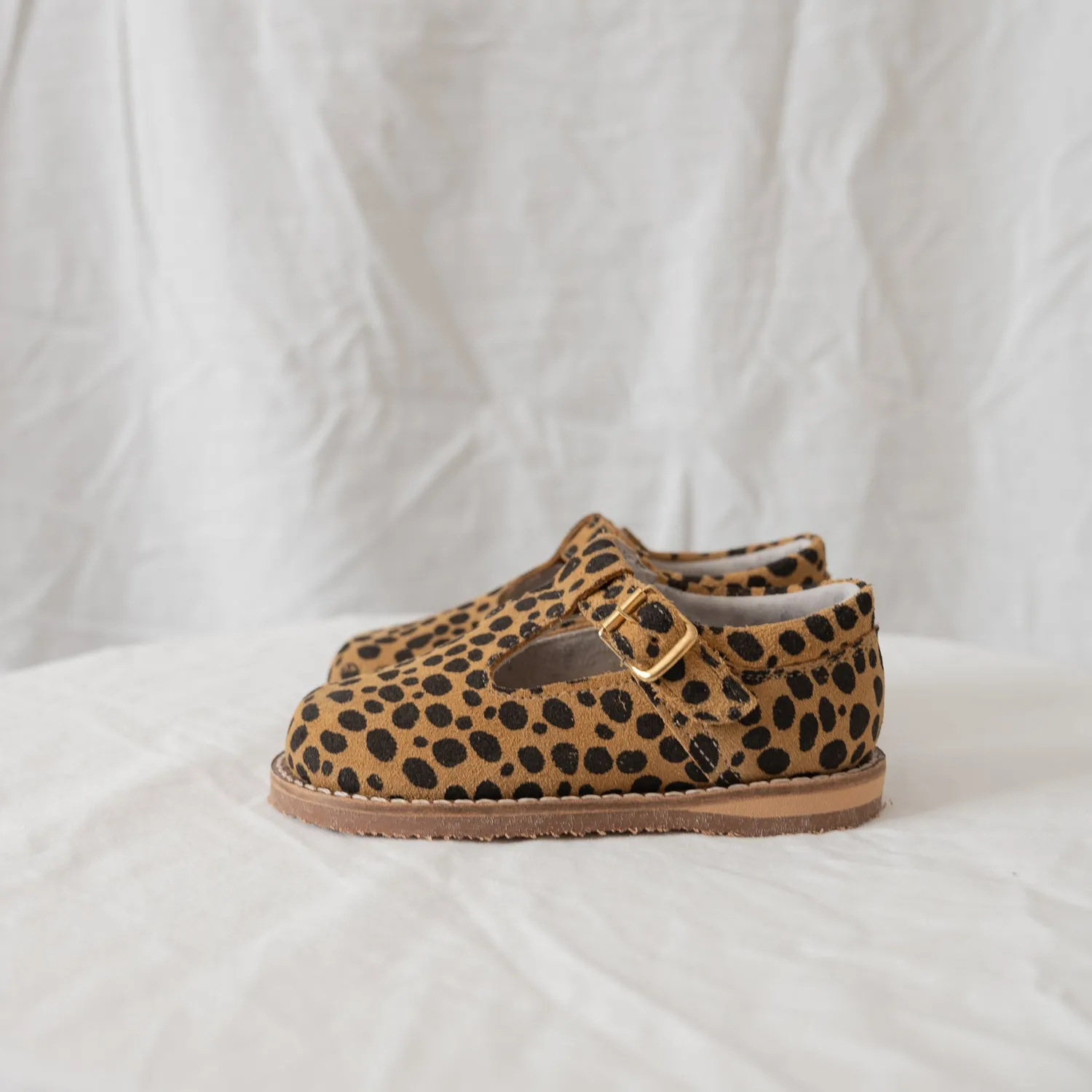 Flora T-Strap - Cheetah