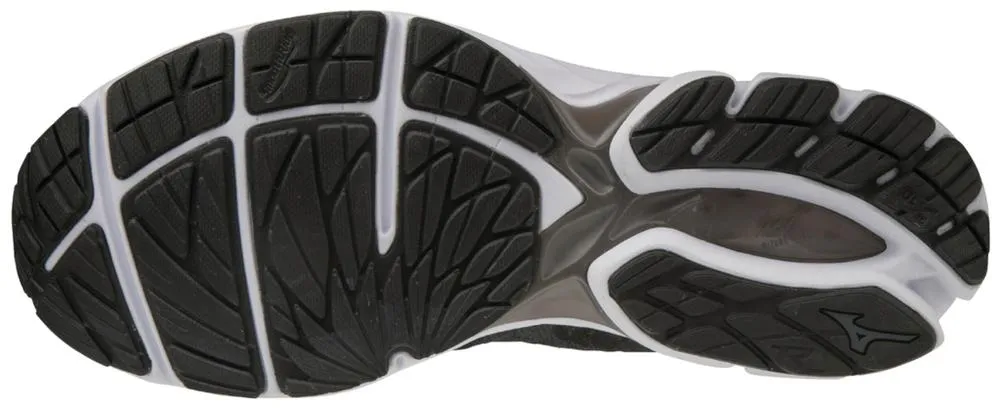 Mizuno Wave Rider Waveknit 3 Mens Running Shoe - Black/Dark Shadow