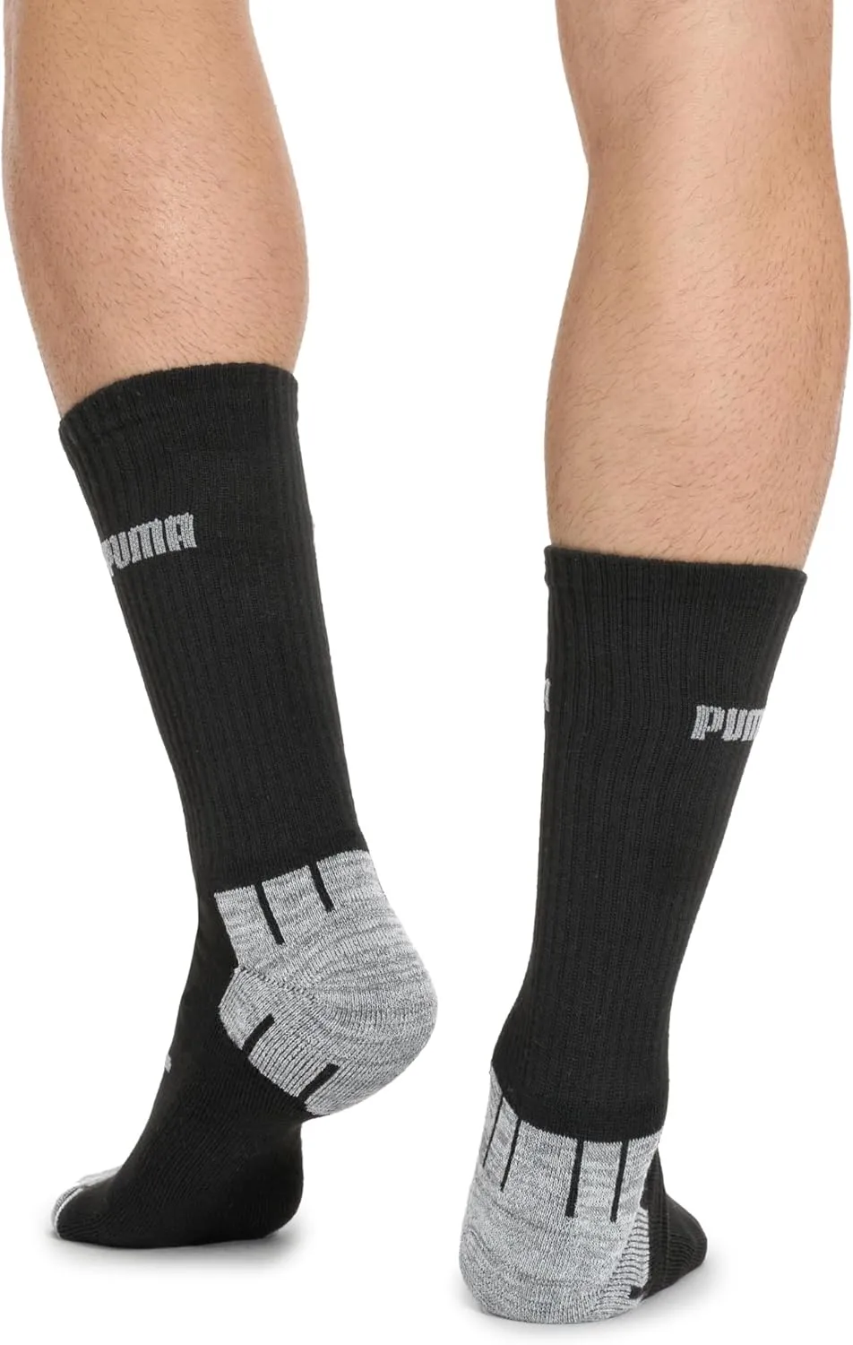 PUMA Men's 6 Pack Crew Socks