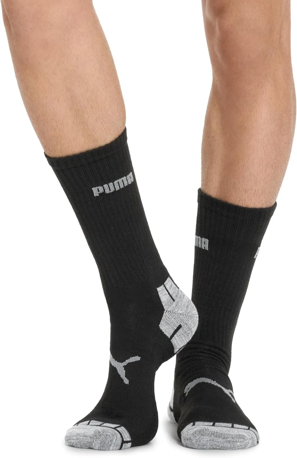 PUMA Men's 6 Pack Crew Socks