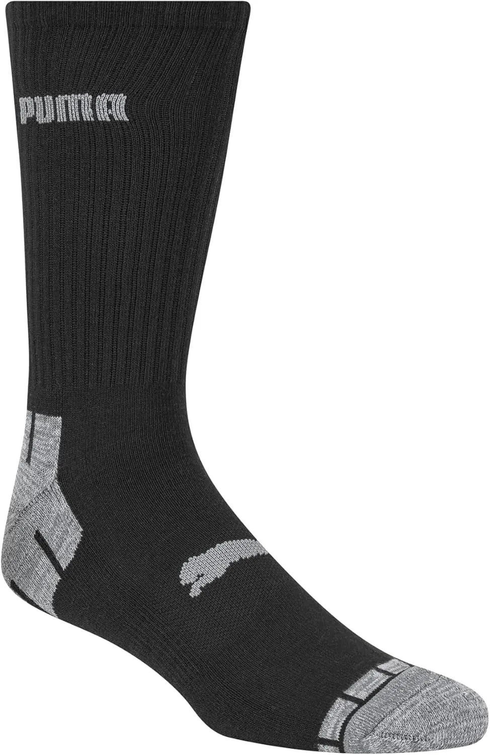 PUMA Men's 6 Pack Crew Socks