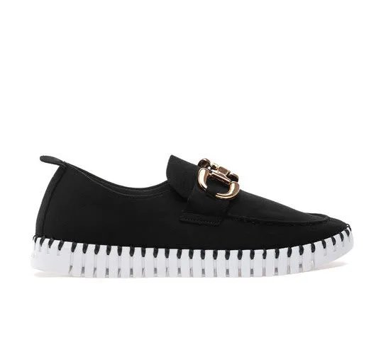 Tulip 3874 - The Bit Loafer in Black